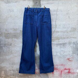 90's US Military Women's Denim Dungaree Pants
